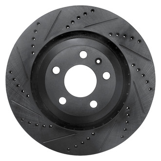 DFC® - Premium Drilled and Slotted Rear Driver Side Brake Rotor
