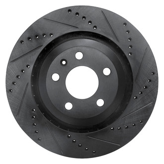 DFC® - Premium Drilled and Slotted Rear Passenger Side Brake Rotor