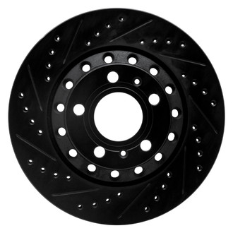 DFC® - Premium Drilled and Slotted Rear Driver Side Brake Rotor