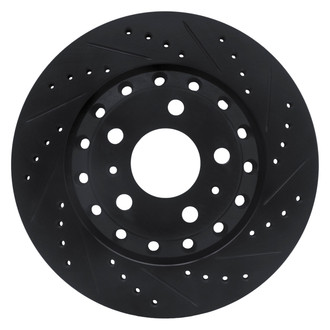 DFC® - Premium Drilled and Slotted Rear Passenger Side Brake Rotor