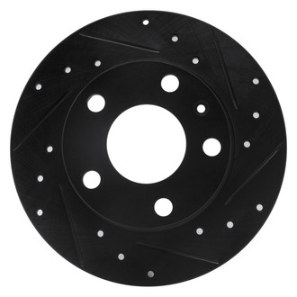 DFC® - Premium Drilled and Slotted Rear Passenger Side Brake Rotor
