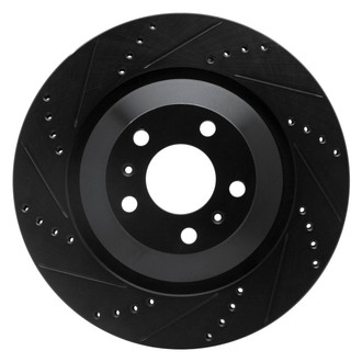 DFC® - Premium Drilled and Slotted Rear Driver Side Brake Rotor