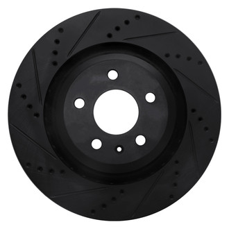 DFC® - Premium Drilled and Slotted Rear Driver Side Brake Rotor