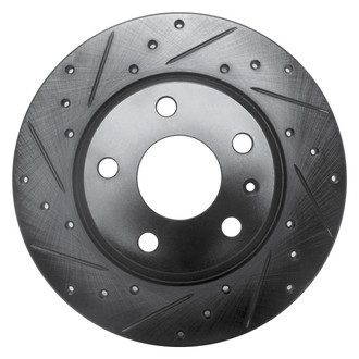 DFC® - Premium Drilled and Slotted Rear Driver Side Brake Rotor