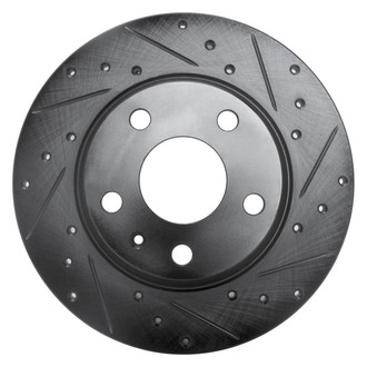 DFC® - Premium Drilled and Slotted Rear Passenger Side Brake Rotor