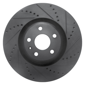 DFC® - Premium Drilled and Slotted Front Passenger Side Brake Rotor