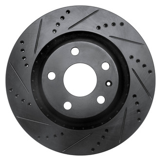 DFC® - Premium Drilled and Slotted Rear Driver Side Brake Rotor