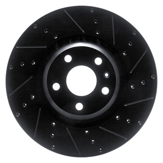 DFC® - Premium Drilled and Slotted Front Passenger Side Brake Rotor