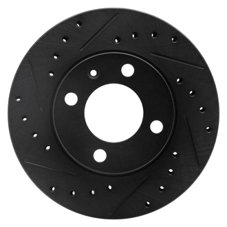DFC® - Premium Drilled and Slotted Front Driver Side Brake Rotor