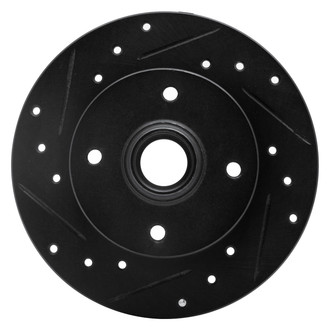 DFC® - Premium Drilled and Slotted Rear Driver Side Brake Rotor