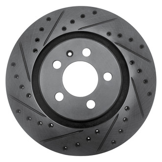 DFC® - Premium Drilled and Slotted Front Driver Side Brake Rotor