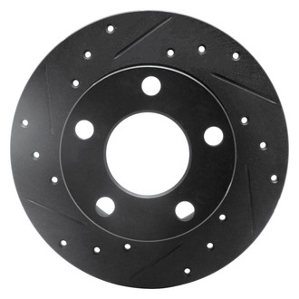 DFC® - Premium Drilled and Slotted Rear Driver Side Brake Rotor