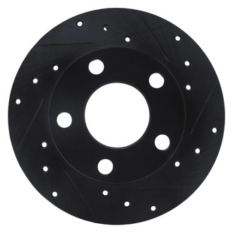 DFC® - Premium Drilled and Slotted Rear Passenger Side Brake Rotor