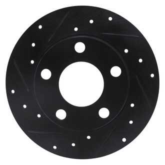 DFC® - Premium Drilled and Slotted Rear Driver Side Brake Rotor