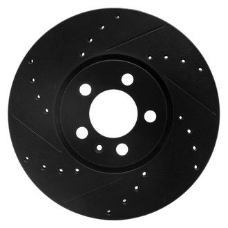 DFC® - Premium Drilled and Slotted Front Driver Side Brake Rotor