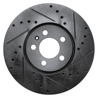 DFC® - Premium Drilled and Slotted Front Passenger Side Brake Rotor