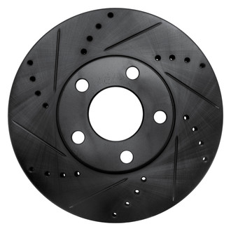 DFC® - Premium Drilled and Slotted Front Driver Side Brake Rotor