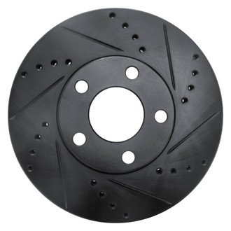 DFC® - Premium Drilled and Slotted Front Passenger Side Brake Rotor