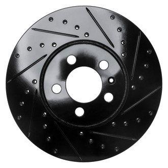 DFC® - Premium Drilled and Slotted Front Passenger Side Brake Rotor