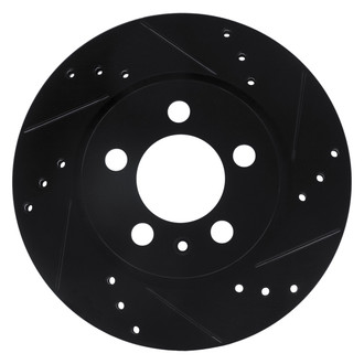 DFC® - Premium Drilled and Slotted Rear Passenger Side Brake Rotor