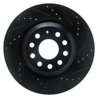 DFC® - Premium Drilled and Slotted Rear Passenger Side Brake Rotor