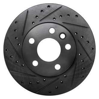 DFC® - Premium Drilled and Slotted Front Driver Side Brake Rotor