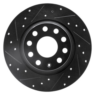 DFC® - Premium Drilled and Slotted Rear Driver Side Brake Rotor