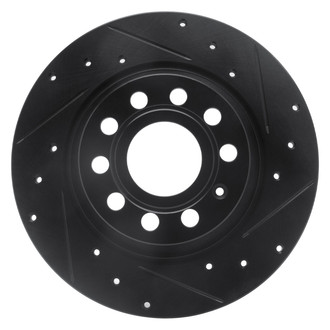 DFC® - Premium Drilled and Slotted Rear Passenger Side Brake Rotor