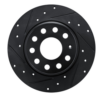 DFC® - Premium Drilled and Slotted Rear Driver Side Brake Rotor