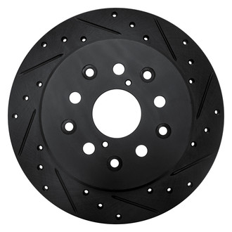 DFC® - Premium Drilled and Slotted Rear Passenger Side Brake Rotor