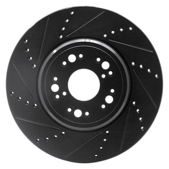 DFC® - Premium Drilled and Slotted Front Driver Side Brake Rotor