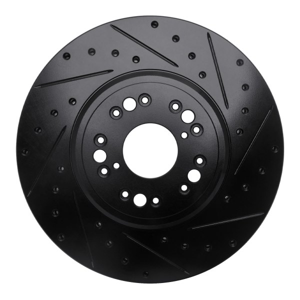 DFC® - Premium Drilled and Slotted Front Brake Rotor