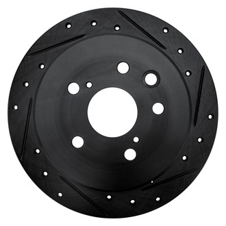 DFC® - Premium Drilled and Slotted Rear Passenger Side Brake Rotor