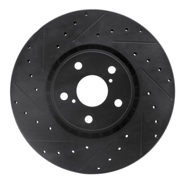 DFC® - Premium Drilled and Slotted Front Brake Rotor