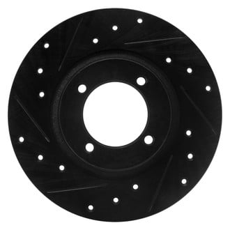 DFC® - Premium Drilled and Slotted Front Brake Rotor