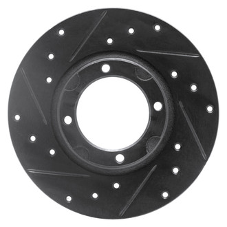 DFC® - Premium Drilled and Slotted Front Driver Side Brake Rotor