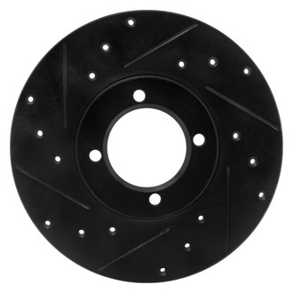 DFC® - Premium Drilled and Slotted Front Brake Rotor