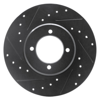 DFC® - Premium Drilled and Slotted Front Driver Side Brake Rotor