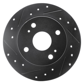DFC® - Premium Drilled and Slotted Rear Driver Side Brake Rotor