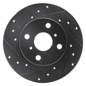 DFC® - Premium Drilled and Slotted Front Driver Side Brake Rotor