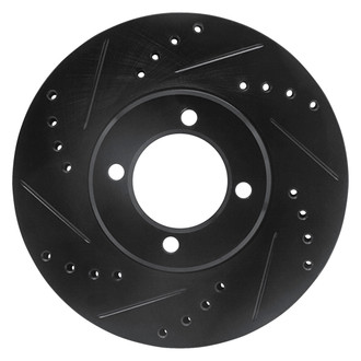 DFC® - Premium Drilled and Slotted Front Driver Side Brake Rotor