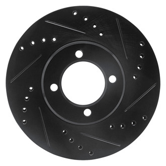 DFC® - Premium Drilled and Slotted Front Passenger Side Brake Rotor