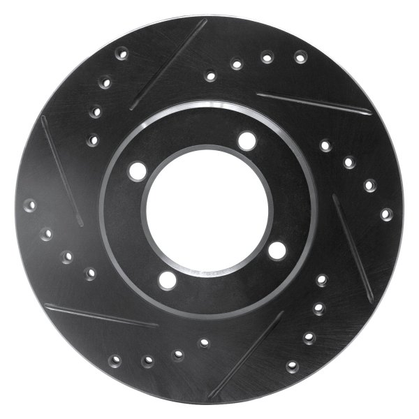 DFC® - Premium Drilled and Slotted Front Brake Rotor