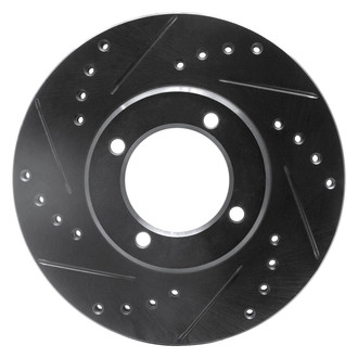 DFC® - Premium Drilled and Slotted Front Driver Side Brake Rotor