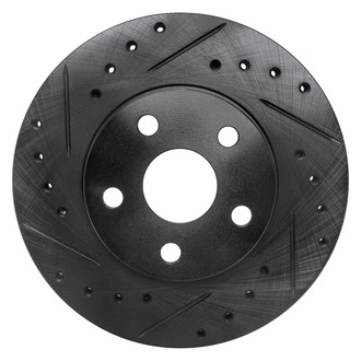 DFC® - Premium Drilled and Slotted Front Driver Side Brake Rotor