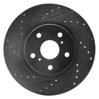 DFC® - Premium Drilled and Slotted Front Driver Side Brake Rotor