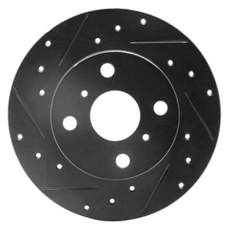 DFC® - Premium Drilled and Slotted Rear Driver Side Brake Rotor