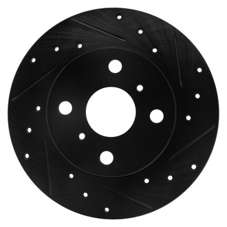 DFC® - Premium Drilled and Slotted Rear Passenger Side Brake Rotor
