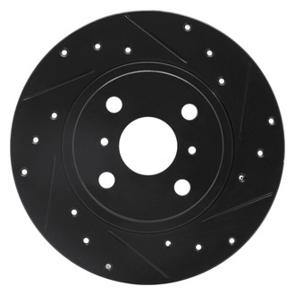 DFC® - Premium Drilled and Slotted Rear Passenger Side Brake Rotor