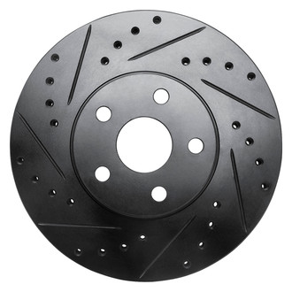 DFC® - Premium Drilled and Slotted Front Driver Side Brake Rotor